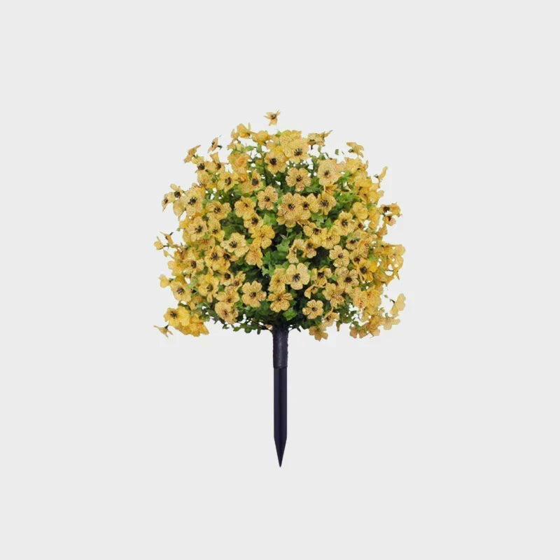 Pflegeleichte künstliche Gartenblumen
