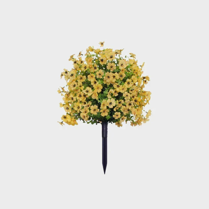 Pflegeleichte künstliche Gartenblumen