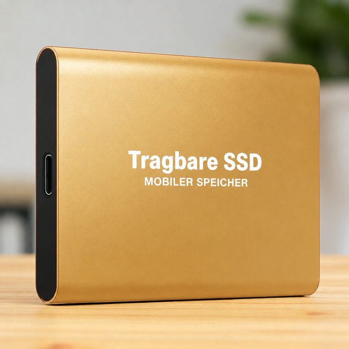 Robuste externe SSD 30 TB für große Dateien