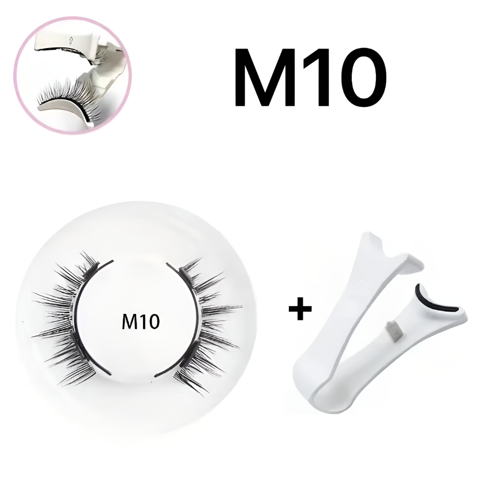 Wiederverwendbares magnetisches Wimpern- und Pinzetten-Set