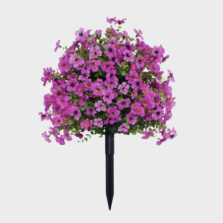 Pflegeleichte künstliche Gartenblumen