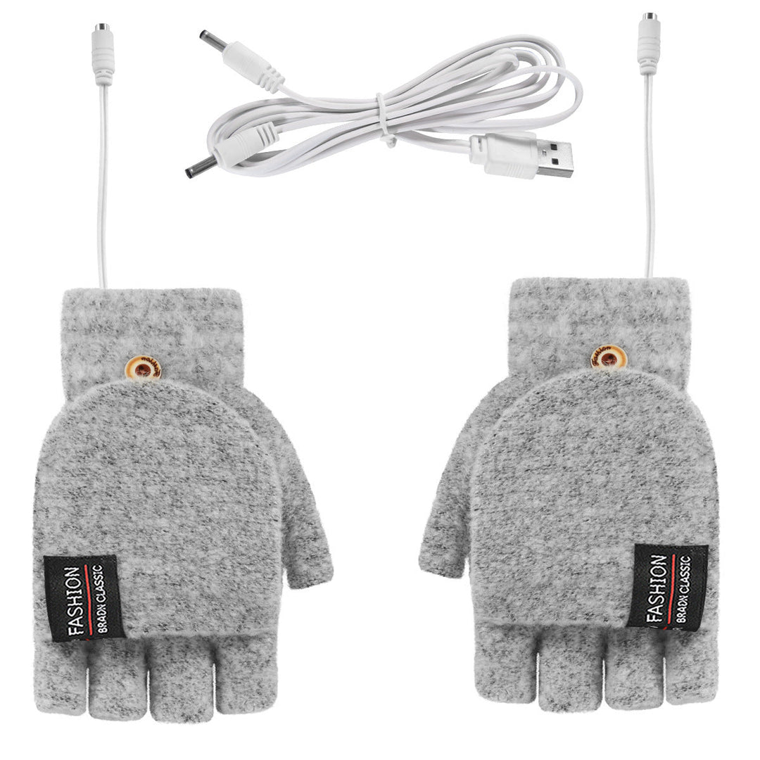 Fingerlose USB-Handschuhe, beidseitig beheizt