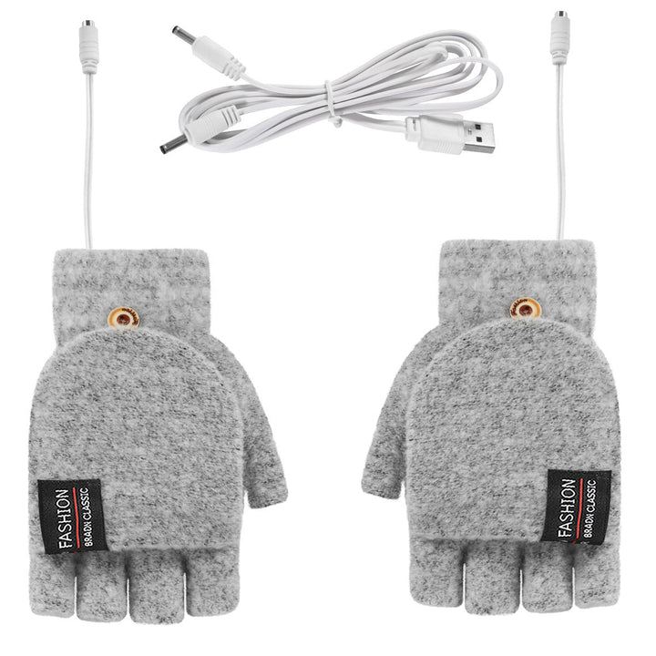 Fingerlose USB-Handschuhe, beidseitig beheizt