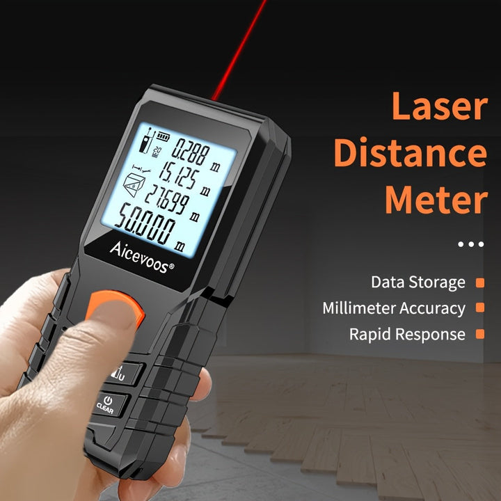 Kompakter Laser-Entfernungsmesser – Präzises und robustes Messwerkzeug