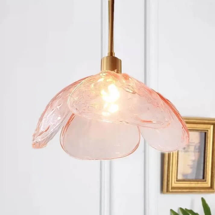Blütenblatt-Hängelampe - Elegante Nachtlampe