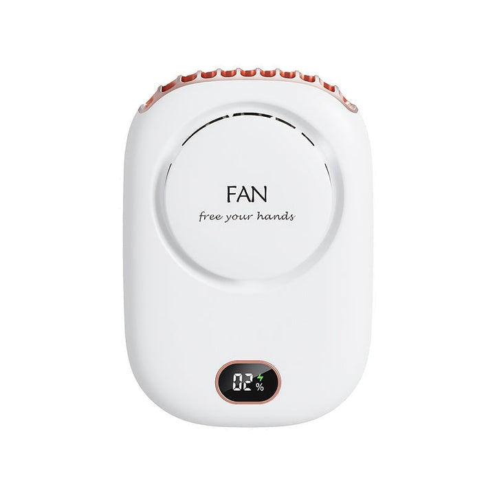 USB-Wiederaufladbarer Mini-Halsventilator – Leicht mit Verstellbaren Geschwindigkeiten
