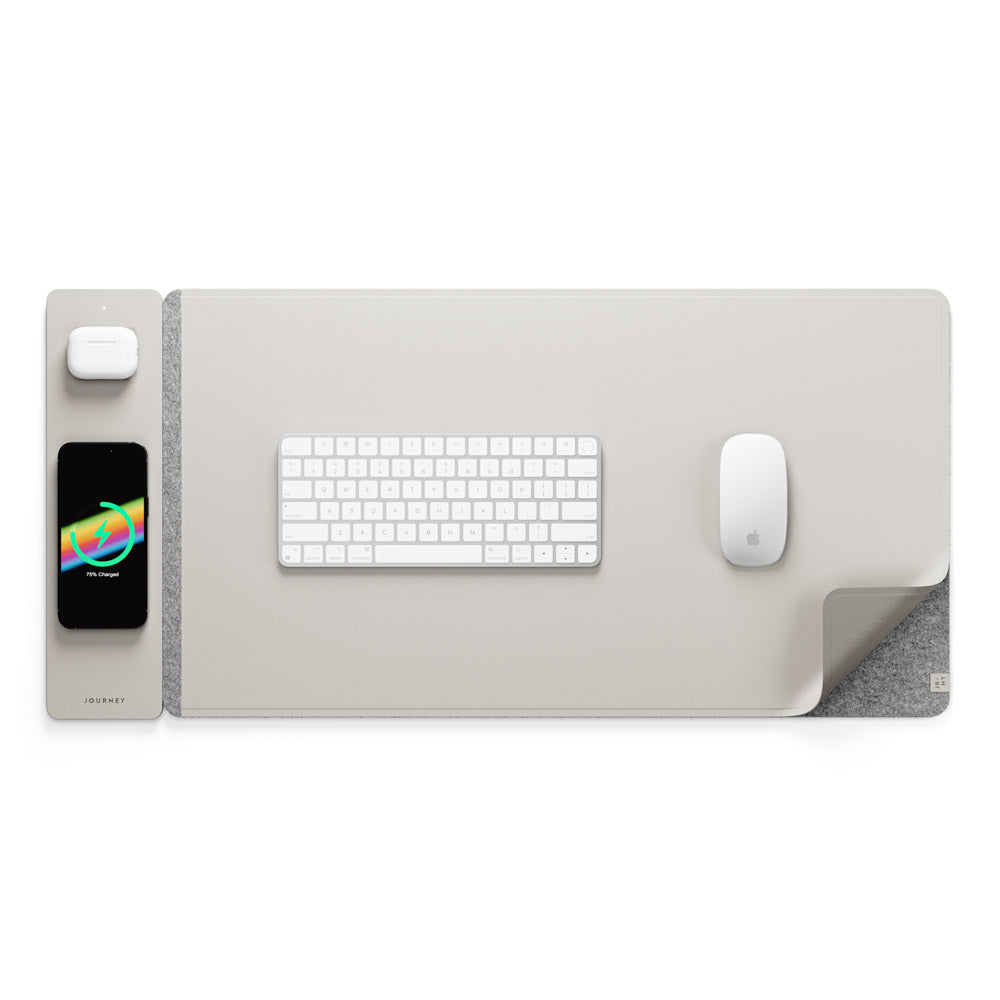 Drahtloses Aufladbares Schreibtischpad – ChargePad Flex
