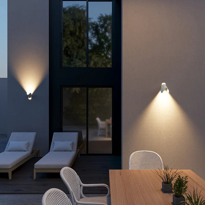 Verstellbare Up-Down-LED-Wandleuchte – warmes Ambientlicht, modernes Design
