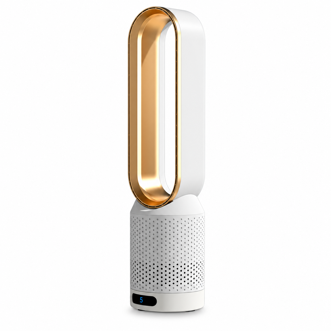 AirPure – Ultraleiser flügelloser Turmventilator (< 32 dB)