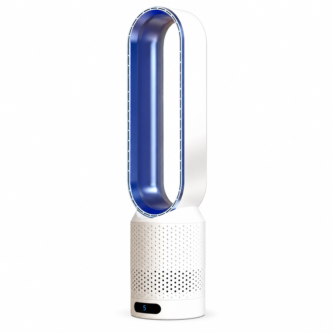 AirPure – Ultraleiser flügelloser Turmventilator (< 32 dB)