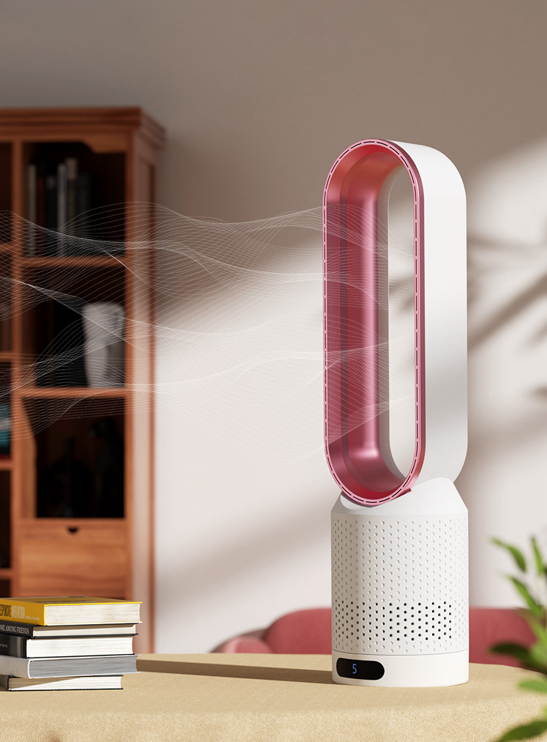 AirPure – Ultraleiser Turmventilator ohne Flügel (< 32 dB)