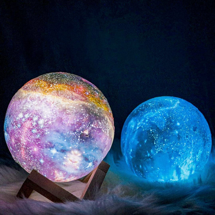 Asteria | Kabellose 3D-Mondlampe