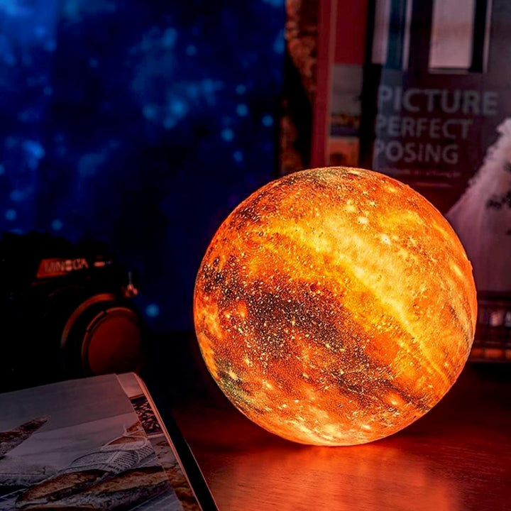 Asteria | Kabellose 3D-Mondlampe