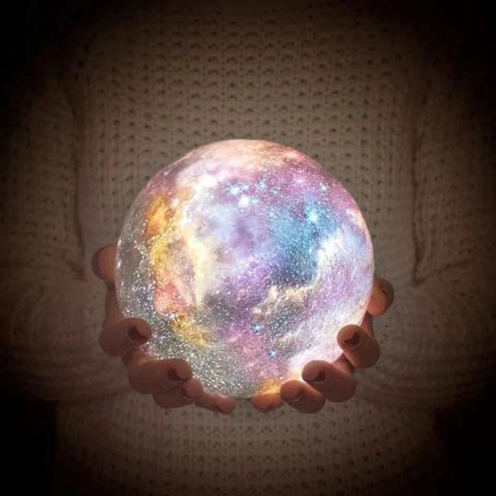 Asteria | Kabellose 3D-Mondlampe
