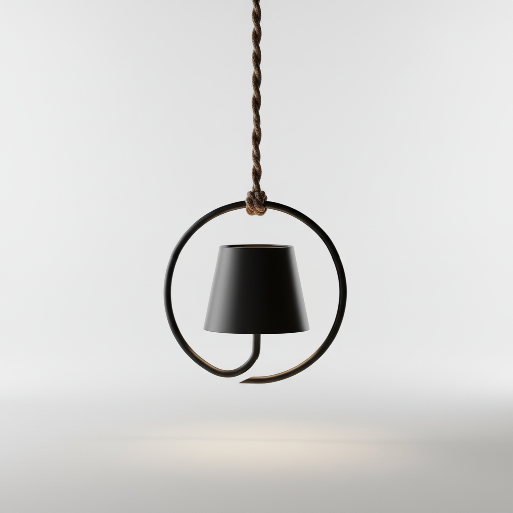 Wiederaufladbare LED-Hängelampe - LumiHalo