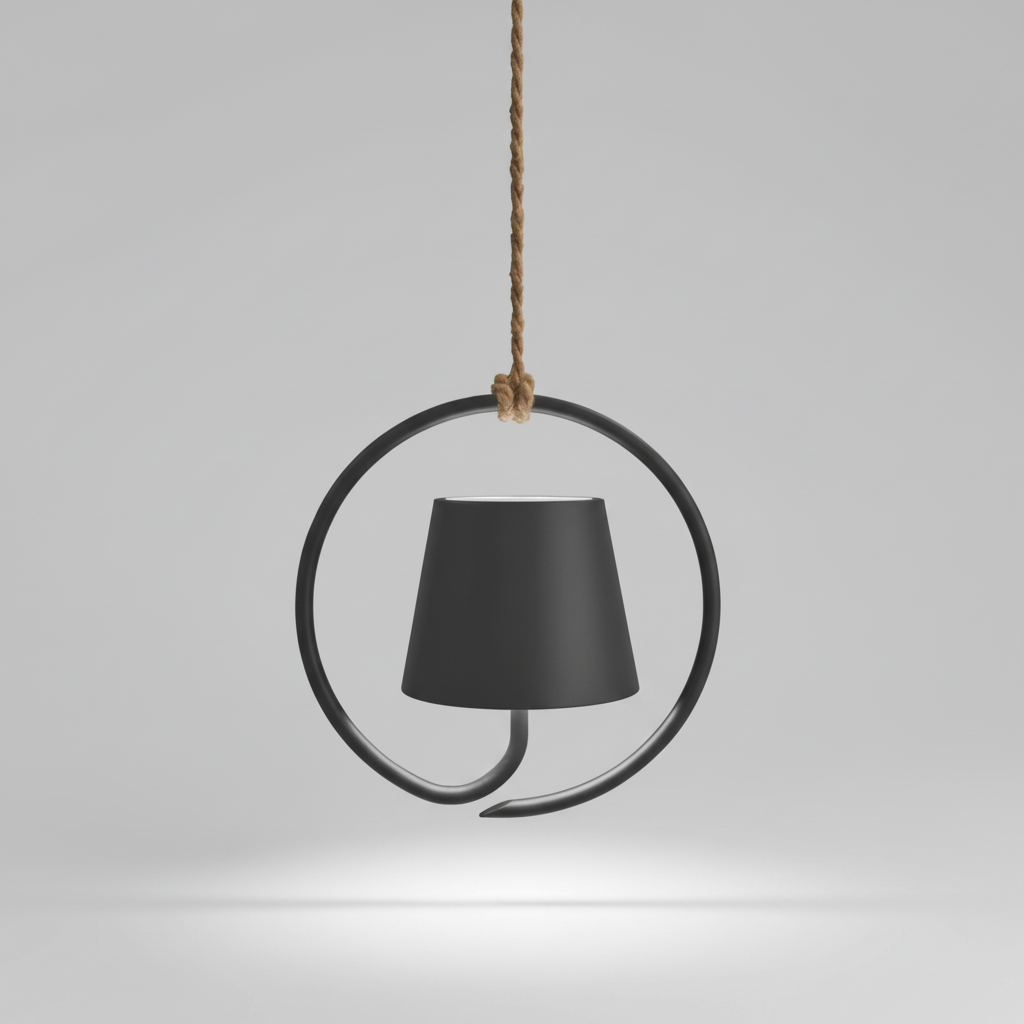 Wiederaufladbare LED-Hängelampe - LumiHalo