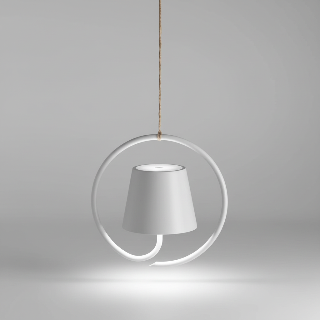 Wiederaufladbare LED-Hängelampe - LumiHalo