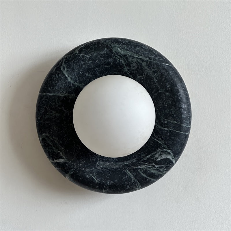 Wandleuchte für Innenräume aus Marmor Hako