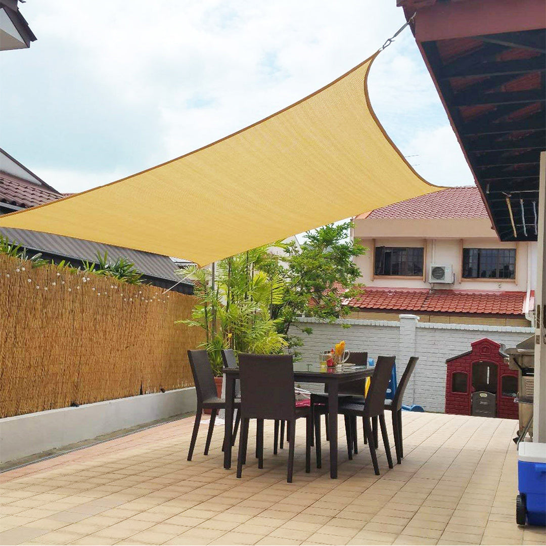 Lunero Luxe Sonnensegel | Wasserdicht &amp; Schützend, Dekorativ für deinen Balkon oder deine Terrasse!