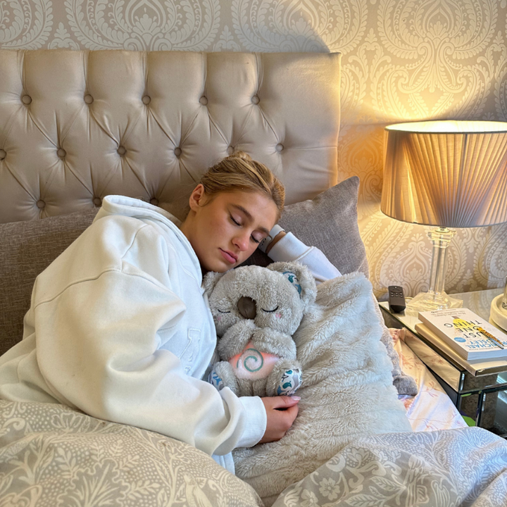 CalmPal Beruhigendes Kuscheltier mit Atemgeräusch und Licht