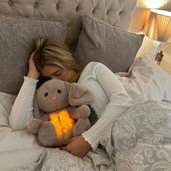 CalmPal Beruhigendes Kuscheltier mit Atemgeräusch und Licht