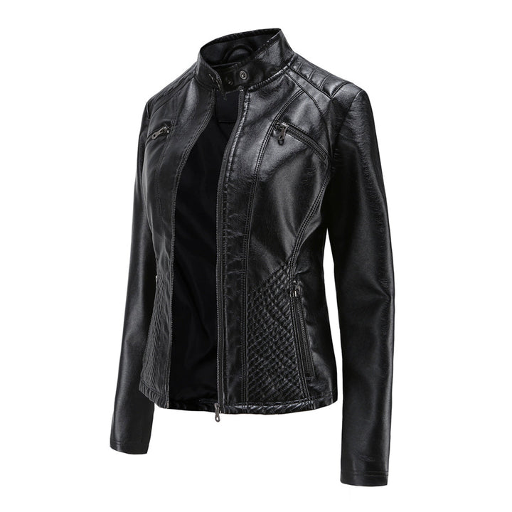 Robuste Lederjacke für Damen – Nova