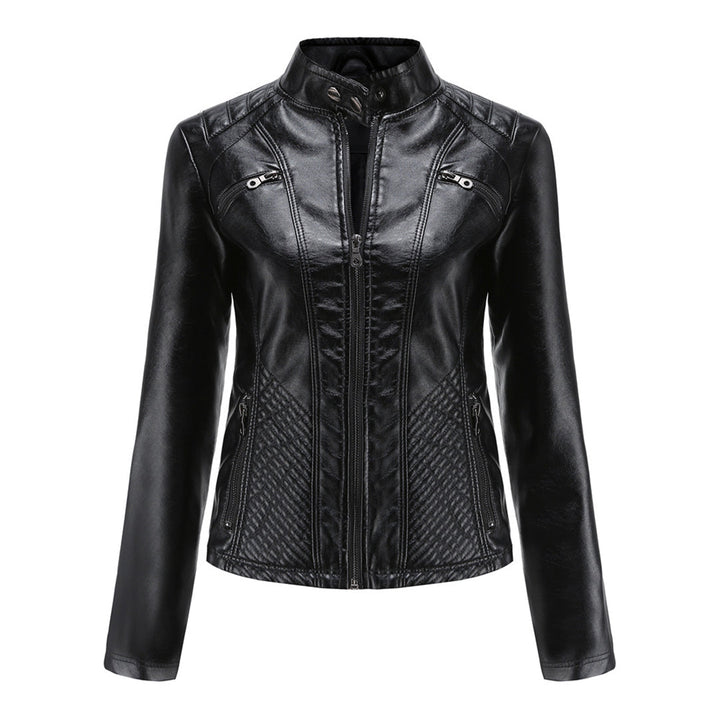 Robuste Lederjacke für Damen – Nova