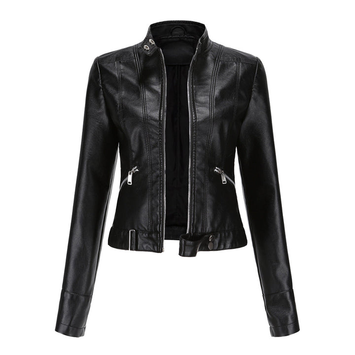 Stilvolle Damen-Lederjacke im klassischen Design - Marlene