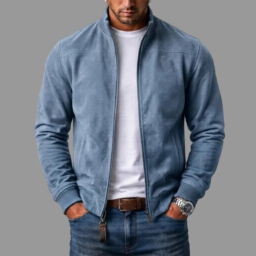 Wildleder-Bomberjacke für Herren