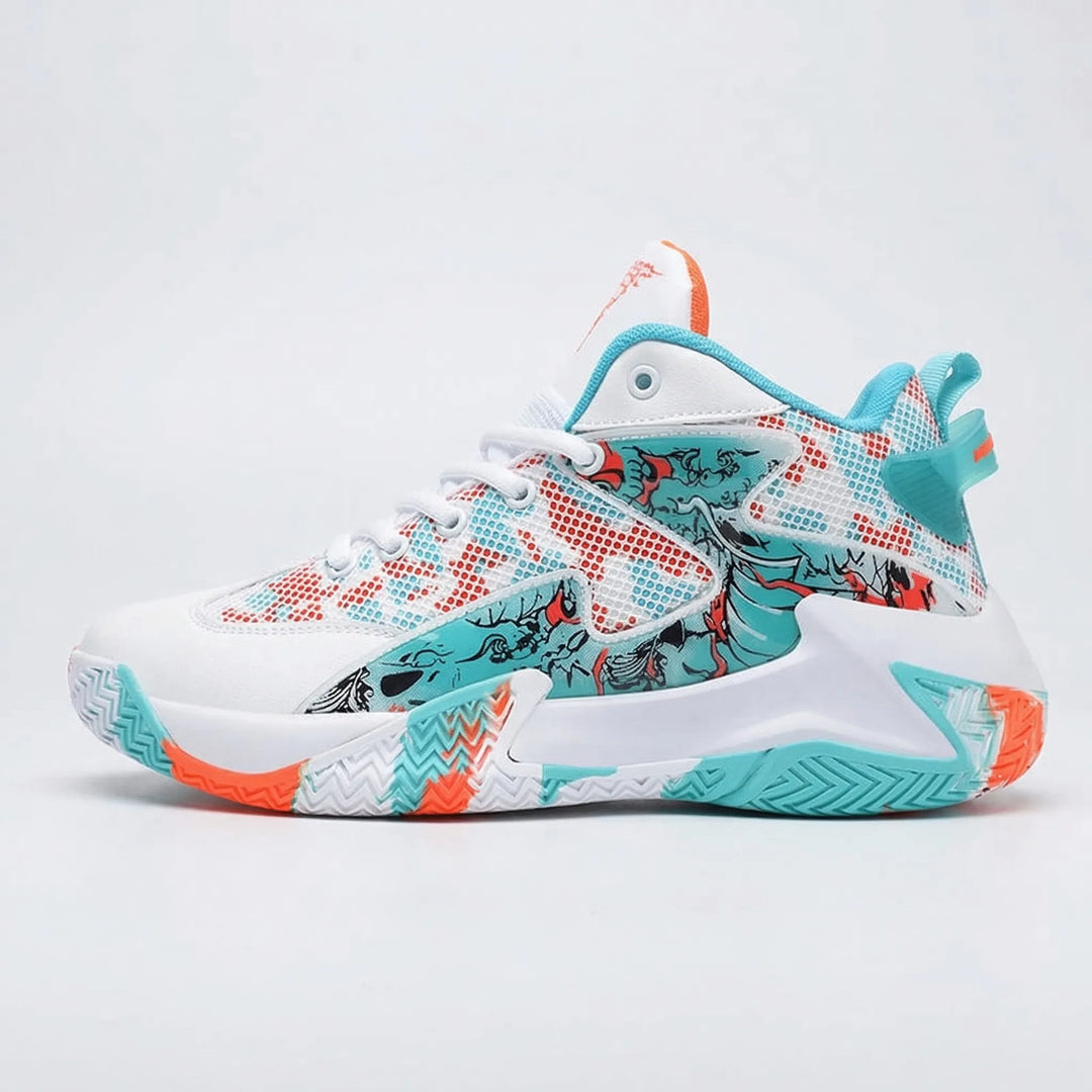 Court-Sneaker mit auffälligem Grafikprint - Seth