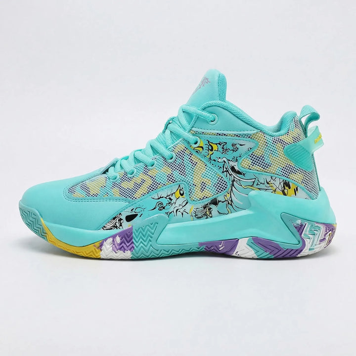 Court-Sneaker mit auffälligem Grafikprint - Seth