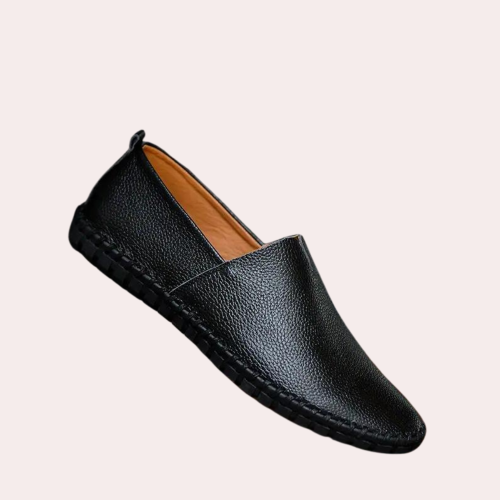 Bequeme Herren-Slipper aus Leder - Milan