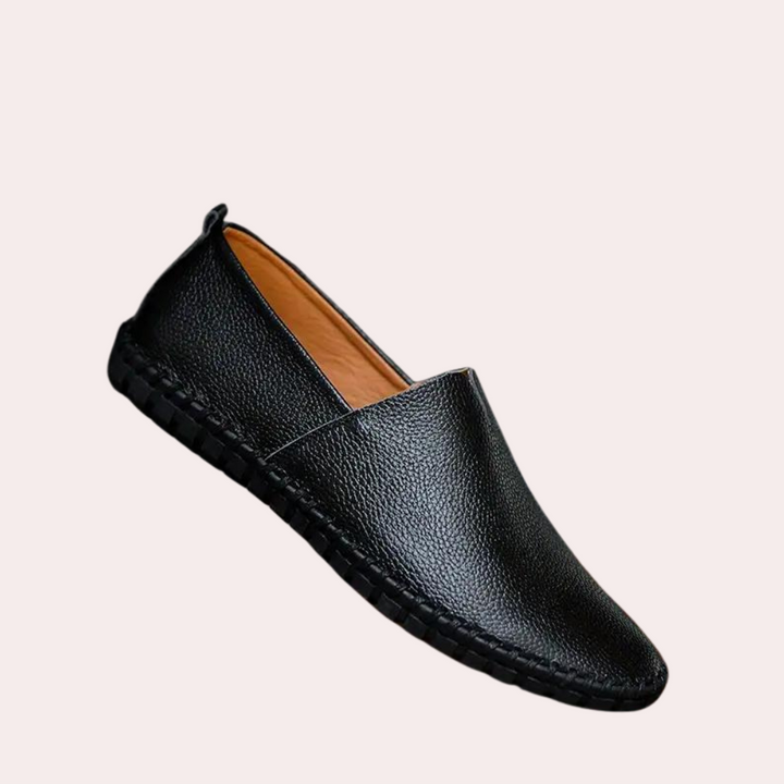 Bequeme Herren-Slipper aus Leder - Milan
