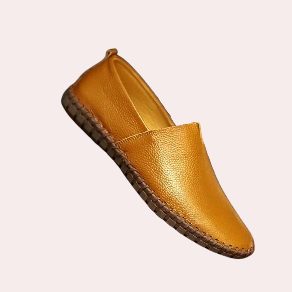 Bequeme Herren-Slipper aus Leder - Milan
