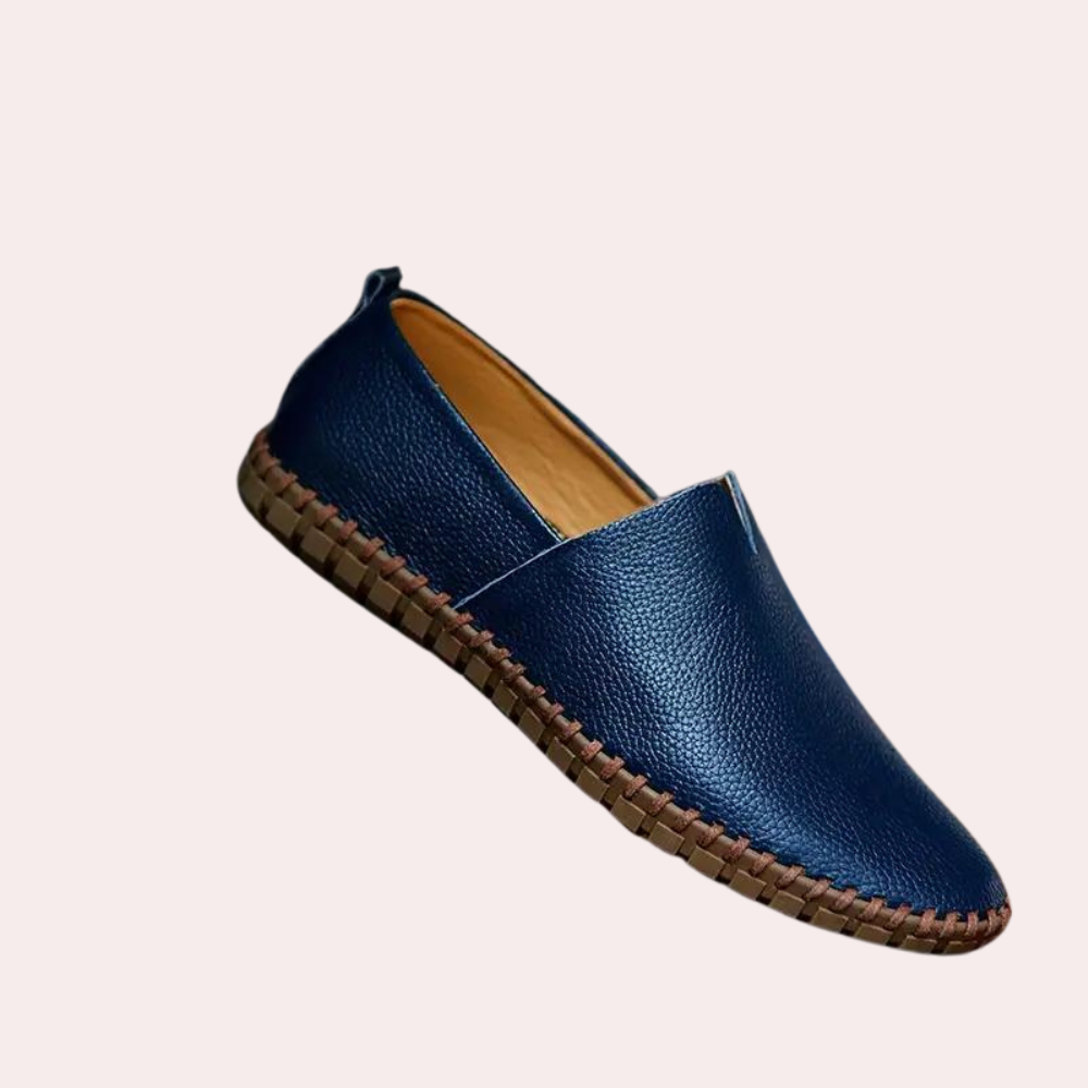 Bequeme Herren-Slipper aus Leder - Milan