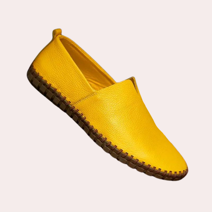 Bequeme Herren-Slipper aus Leder - Milan