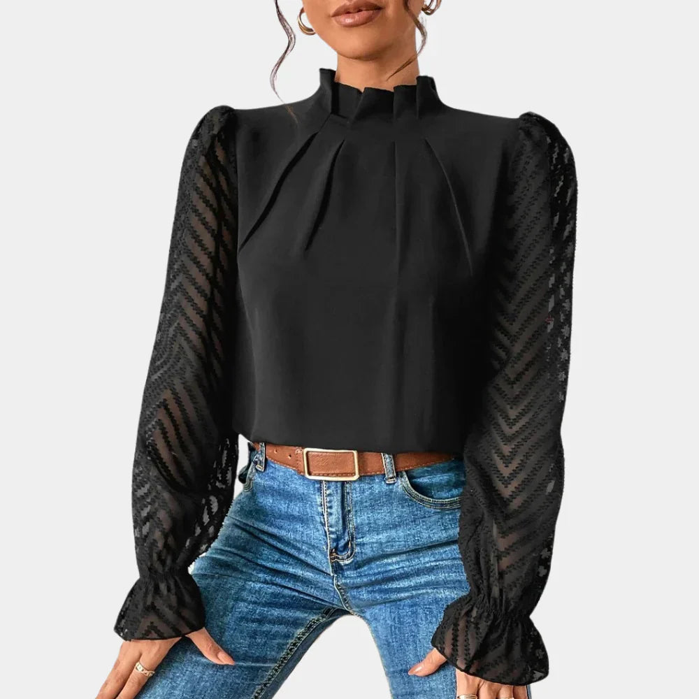 Elegantes Langarmtop für Damen