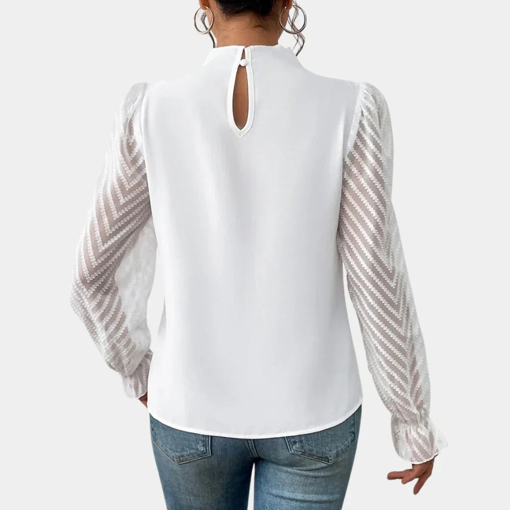 Elegantes Langarmtop für Damen