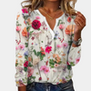 Damenbluse mit Blumenmuster im Casual-Stil