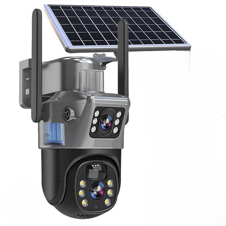 Kabellose 4K-Überwachungskamera mit Solarpanel – DualGuard 4K