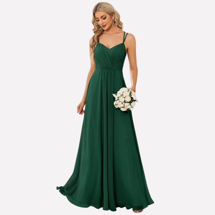 Damen Halterhals Kleid