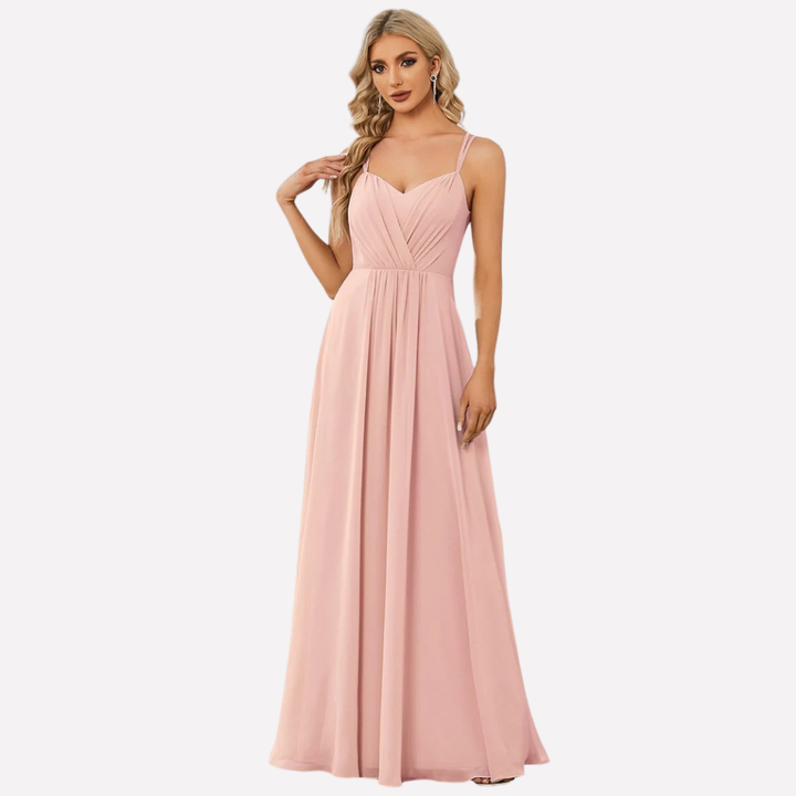 Damen Halterhals Kleid