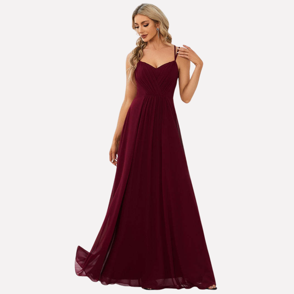 Damen Halterhals Kleid