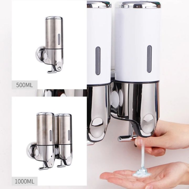SOAPFORT – Hochwertiger Wand-Seifenspender mit elegantem Edelstahl-Design