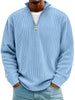 Half-Zip-Pullover mit lockerer Passform und strapazierfähigem Strick