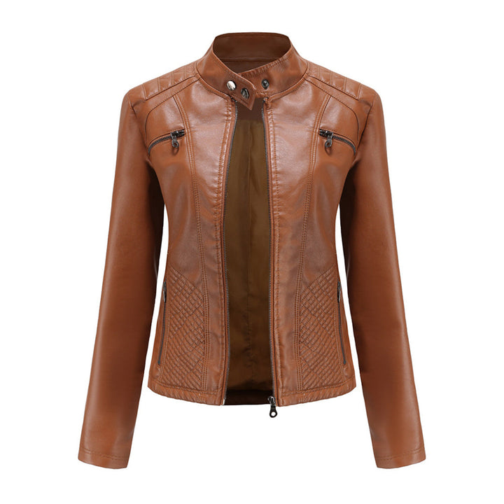 Robuste Lederjacke für Damen – Nova