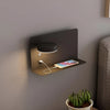 LED-Wandlampe mit USB-Ladeanschluss und Schalter - GlowPort
