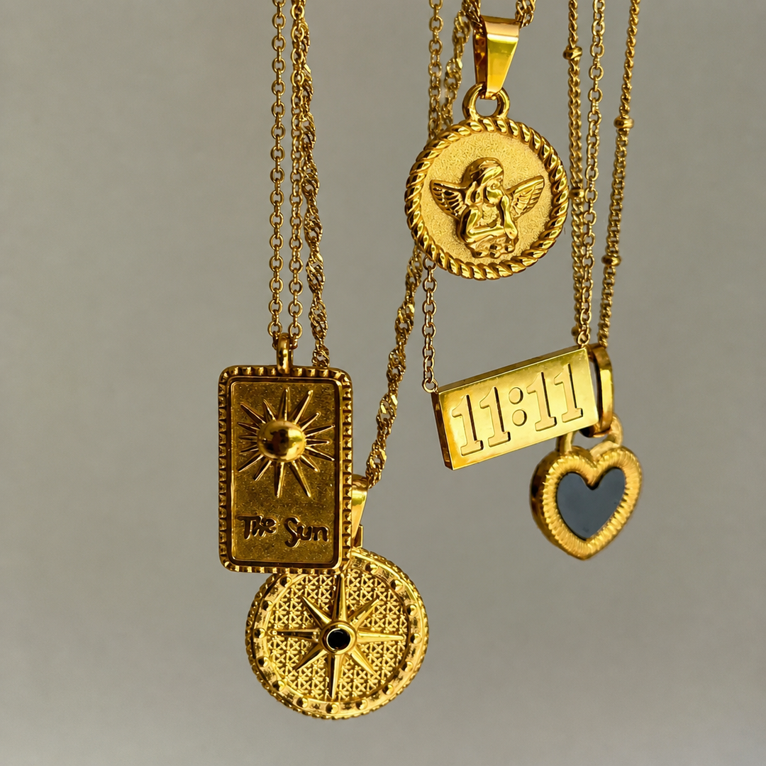Goldene Engelskette