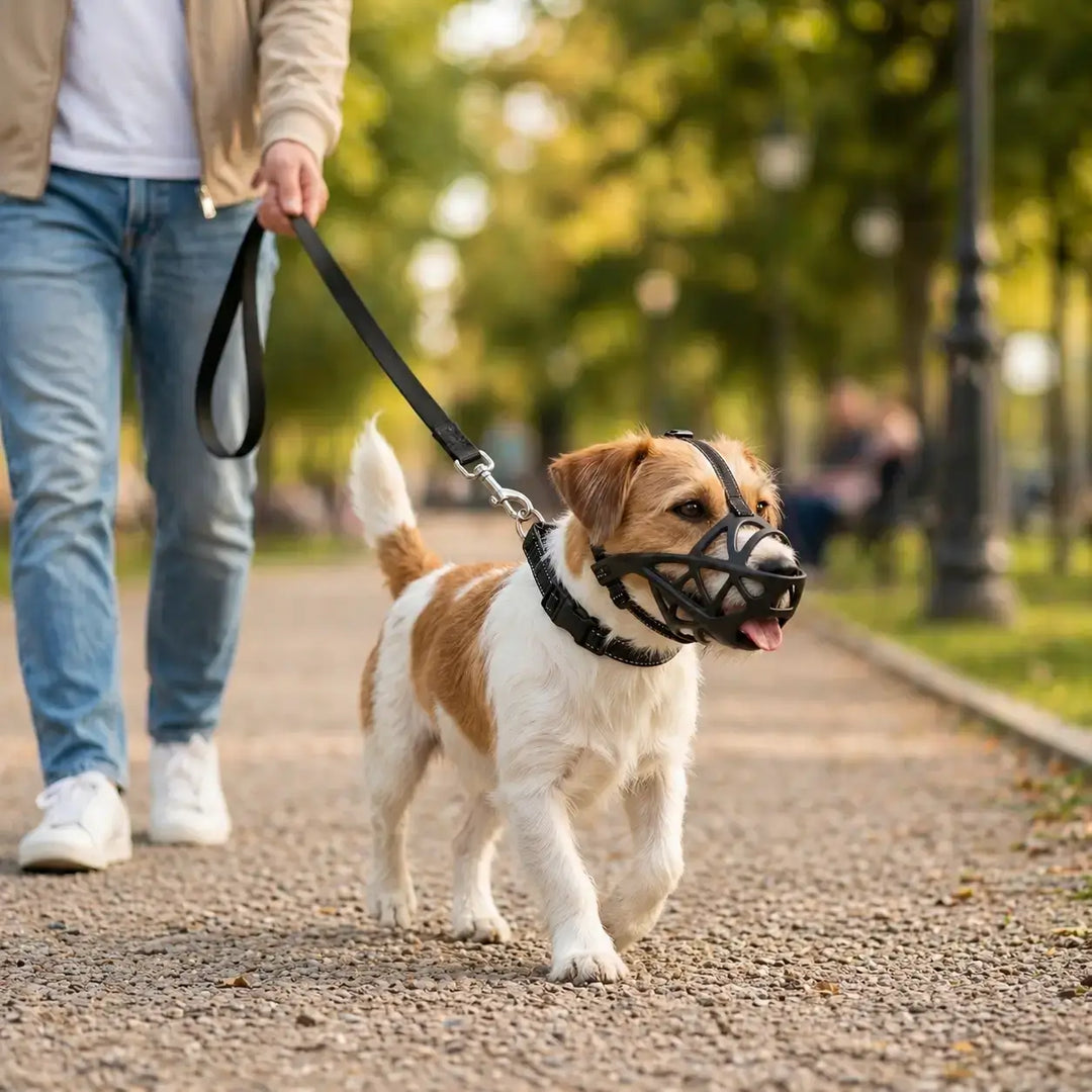 Hundemaulkorb | Atmungsaktiv & verstellbar für Training und den täglichen Gebrauch