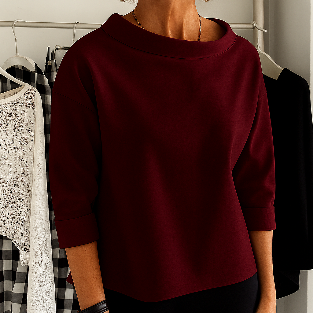 Frühlings-Sweatshirt aus Baumwolle für Damen